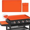 Full-Edge 36" Blackstone Silicone Griddle Cover, Includes 16" Silicone Spatula Mat, Premium Food-Grade Grill Buddy Mat, Reusable Top Protector, Ideal for All-Season Outdoor Use