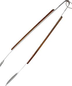 Lamson Premier BBQ Tongs with Riveted Walnut Handle