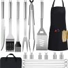 Stainless Grill Set of 20 Pieces, Barbecue Combination Set