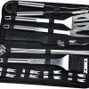 Party BBQ, Outdoor BBQ with Storage Bag, Portable Folding BBQ Camping Tools, Charcoal Grill for Travel 3