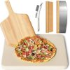 Apromise Grill Stand for Ninja Woodfire OG700/OG800/OG900 Series, Pro XL, and OO101 Pizza Oven, Compatible with Blackstone 17″ Griddle, Portable Outdoor Grill Table with Wheels & Side Shelf 4