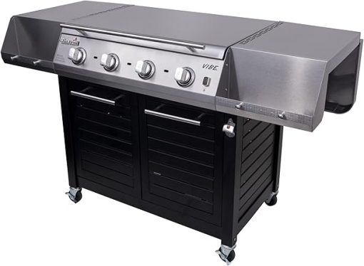 Char-Broil® Vibe Convective 4-Burner Propane Gas Stainless Seel Griddle - 463259623 - Image 2