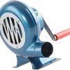 Manual Iron Gear BBQ Blower - Manual Iron Gear BBQ Blower， Fast Fire Starter Portable Mini Manual Hand Crank, For Outdoor Camping Cooking Barbecue Charcoal Grills Stove Accessories(80W)