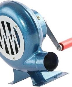 Manual Iron Gear BBQ Blower - Manual Iron Gear BBQ Blower， Fast Fire Starter Portable Mini Manual Hand Crank, For Outdoor Camping Cooking Barbecue Charcoal Grills Stove Accessories(80W)