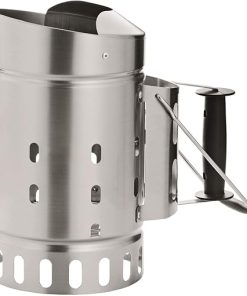 Rösle Stainless Steel Charcoal Starter Chimney, Silver, (25039)