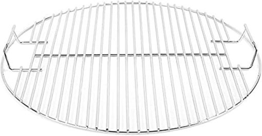 Nonstick Stainless Steel BBQ Grill Mesh - Round Cooking Grid for Home, Outdoor, Camping & Hiking