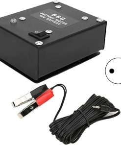 AVIMYA 12V DC 3rpm BBQ Grill Rotating Motor Electric Barbecue Rotisserie Gear Box BBQ Rotary Engine DIY Grilling Accessories and Parts (Color : EU Plug) 2