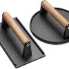 Multifuntion Tool Meat Press Steak Hamburger Press BBQ Cooking Tool Iron Material Grilling Press Suitable for Food Steak