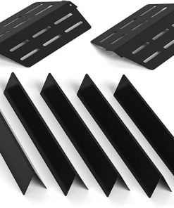 Grill Replacement Parts for Weber Genesis 300 Series – Fits E310/S310 Front-Control – 5-Pack 17.5" Flavorizer Bars (Part #7621) & 2-Pack Heat Deflectors (Part #7622)