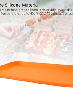 Silicone Griddle Tools Mat for Blackstone Accessories, Large Spatula with Drip Pad BBQ Grill Cover Full Heavy Duty Food Grade Accessories Outdoor Kitchen Cooking 2