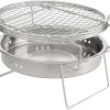 MERRYHAPY Outdoor Grill Tools Kit BBQ Accessories 15 in 1 Grilling Accessories Grill Tin Foil Camping BBQ 4