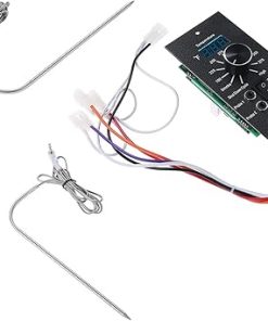 Tool parts replace for Machine Digital Thermostat Control Board Kit With 2Pcs Meat Probes for Traeger Wood Pellet Grills # BAC365 TAILGATER for Junior