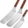 MaGiLL Tools Set Outdoor BBQ Accessories Kit Griddle Accessories Set Stainless Steel Grill BBQ Spatula Kit 3