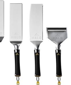 HALO Essentials Griddle Kit, A 5-Piece Essential Griddle kit Focused on Performance, Strength, and Versatility