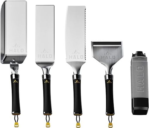 HALO Essentials Griddle Kit, A 5-Piece Essential Griddle kit Focused on Performance, Strength, and Versatility