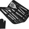 Stainless Steel BBQ Tools Grill Tools Set for Cooking, BBQ Accessories Grilling Tools, Backyard Barbecue & Outdoor Camping for Man Dad Women Barbecue Enthusias 4