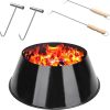 Dad Gifts, Fathers Day Dad BBQ Gifts, Grilling Gift for Daddy Heavy Duty Grilling Accessories Kit, Barbecue Serving Tray Platter with Apron, Gifts for Dad from Daughter Son 4