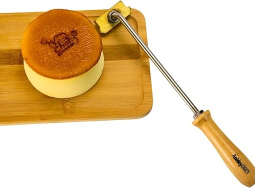 Ashley Custom Branding Tool for Food Burger Stamp BBQ Branding Iron Personalized Custom Bread Stamp Personalized Birthday Cake Logo Stamp Custom Burger Press (2 inch/ 5.08cm)