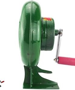 DARZYS Hand Crank Blacksmith Forge Blower, Portable BBQ Fan Coal Lighter, Manual Cooking Air Blower For Camping/Picnic/Outdoor Acativities(200W)