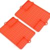 2 Pack Silicone Barbecue Grills Pad BBQ Grilling Mat Silicone Texture Barbecue Tool Mat for Home and Commercial Use 3