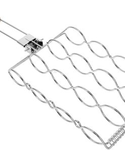 Bbq Corn Holder Grill Rack Portable Sausage Grilling Clamp for Outdoor Camping Picnics Easy Clean Vegetable Grill Equipment for Delicious Bbq Cooking