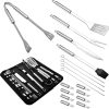 Stainless Steel Griddle Accessories NonStick BBQ Tool Set Barbecue Grilling Tool for Kitchen 3