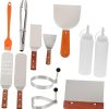 Grilling Gear 22 Piece Outdoor Barbecue Tools Set Stainless Steel Grill Tools Includes Fork Brush Shovel Spatula for Camping 3