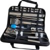 BESPORTBLE 28pc BBQ Tool Set Camp Utensils Set Stainless Steel Grill Cooking Accessories