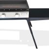 FEBTECH - Adjustable Griddle Stand Compatible with Blackstone 17” and 22” tabletop griddles, Adjustable Leg and Side Shelf Perfect for Outdoor Cooking