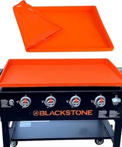 Silicone Griddle Grill Mat Cover for Blackstone, Upgraded Full-edge 36" Heavy Duty Food Grade Mat, Protect Grade from Rodents Insects Debris and Rust, All Season Cooking Protective Cover (36 Inch)