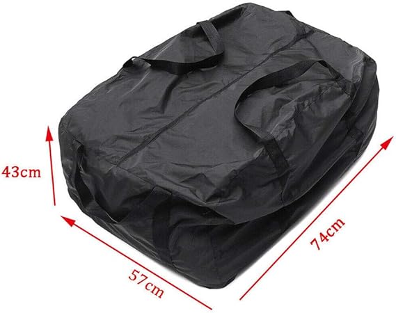 Waterproof BBQ Storage Carry Duffle Bag,Outdoor Camping Anti Dust Grill Tool Storage Bag,BBQ Grill Tool Storage Duffle Bag for Weber Q1000,745743cm 2 Waterproof BBQ Storage Carry Duffle Bag,Outdoor Camping Anti Dust Grill Tool Storage Bag,BBQ Grill Tool Storage Duffle Bag for Weber Q1000,745743cm - Image 2