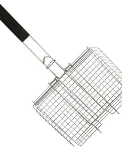 Stainless Steel Grill Rack Portable Bbq Tool for Outdoor Camping and Family Gatherings Easy to Use Store