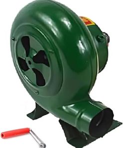 Iron Gear Popcorn Fan Manual Fan, Cooking Manual BBQ Air Blower, Heavy Duty Manual Forge Blower, Outdoor Fast Fire Starter Bellows, for Camping Barbecue Charcoal Grills Accessories(250W)