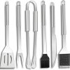 Multi-Function Meat Press BBQ Accessories Cast Iron Pressing Plate Steak Tools Kitchen Utensils 4