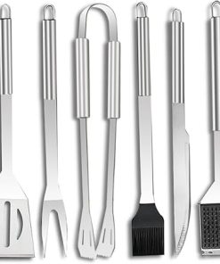 BESPORTBLE Barbecue Tool Sets 20pcs Stainless Steel BBQ Tools with Storage Bag Perfect for Outdoor