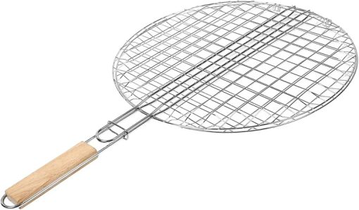 Round Grill Rack Wire Rack for Cooking Barbecue Tools Grilling Utensils Outdoor Portable Grill