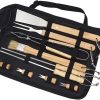 18 PCS BBQ Grill Tools Kit Grilling Accessories Stainless Steel Barbecue Utensils Set with Storage Box, Grill Set for Outdoor Cooking Camping Barbecue Tools, Easy to Carr 4