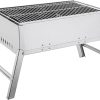 POLIGO 5PCS BBQ Grill Accessories Set in Carrying Bag Bundle with Safe Stainless Steel Wire Grill Brush and Scraper for All Barbecue Grills – Grilling Set Ideal Christmas Birthday Gifts for Men Dad 4