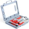 BBQ Grilling Accessories Grill Tools Set – Stainless Steel Grilling Kit with Storage Bag for Camping, Barbecue Utensil Gift for Men Women 4