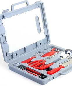 BBQ Grill Tools Set, Stainless Steel BBQ Accessories, Heavy Duty Grilling Utensils Tools Set, BBQ Tool Set Grill Accessories for Camping, Traveling