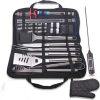 SEFAX 23PCS BBQ Grill Accessories for Outdoor Grill Set Stainless Steel Camping BBQ Tools Grilling Tools Set, Grill Utensils Set Ideal Grilling Gifts for Men Dad Women 4
