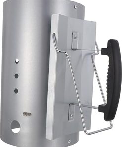 GANAZONO Outdoor Charcoal Ignition Barrel Starter Charcoal Chimney Starter for Clean Cooking for Grilling Enthusiasts Easy Charcoal Lighting
