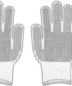 1 Pair Barbecue Glove Resistant Oven Gloves Kitchen Fireproof Gloves Anti-Slip Gloves Cooking(D) 2