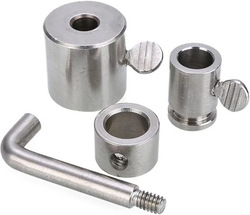 HUFFA Stainless Steel Grill Spit Counter Balance Weight for Rotisserie Skewers Kebab Accessories Balance Kit