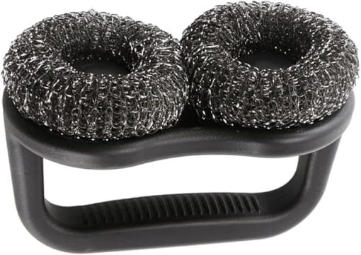 Yardwe Multifunctional BBQ Cleaning Brush Durable Grill Brush Lightweight Compact Design Essential BBQ Accessories Tool for Outdoor Cleaning Present for Grill Lovers - Image 2