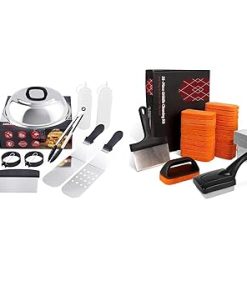 Ultimate 26 Piece Griddle Cleaning Kit for Blackstone, Comes with 9 Piece Griddle Accessories Kit