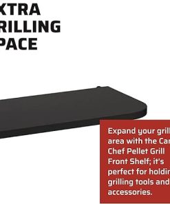 Camp Chef Pellet Grill Folding Front Shelf – Grilling Tools & Accessories for Outdoor Cooking – 24″ 2