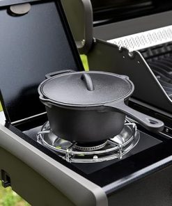 Cast Iron Sauce Pan with Lid 2