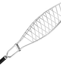 Barbecue mesh Clip,BBQ Bold Stainless Steel Mesh Mat Grill Net Grilled Fish Net Clip Grilling Basket Rotisserie Kitchein Aid Barbecue Accessories