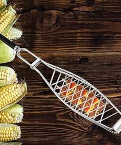 BBQ Bold Stainless Steel Mesh Mat Grill Net Grilled Fish Net Clip Grilling Basket Rotisserie Kitchein Aid Barbecue Accessories Barbecue Grids 2